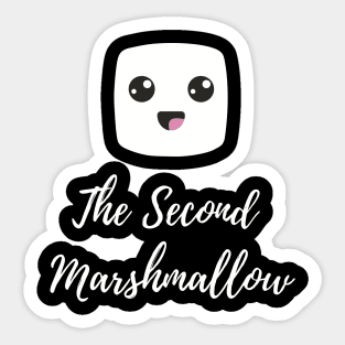 The second marshmallow Sticker